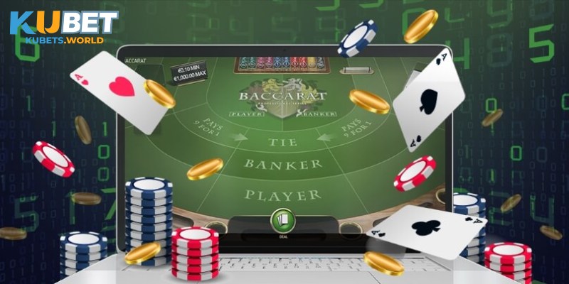 Quy tắc rút bài được áp dụng trong game Baccarat Kubet