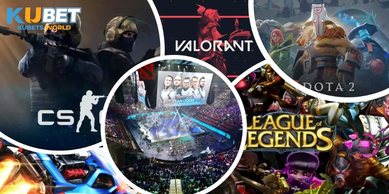 Bật mí các game Esports được người chơi yêu thích hàng đầu